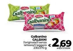 Ipercoop Radenza Galbanino GALBANI offerta