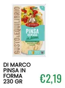 Sugros Di Marco pinsa in forma offerta