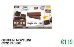 Sugros Gentilini Novellini cioccolato offerta