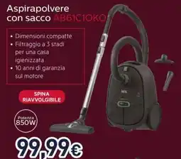 Unieuro Aspirapolvere con sacco AB61C1OKO offerta