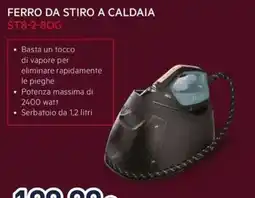 Unieuro Ferro da stiro a caldaia ST8-2-80G offerta