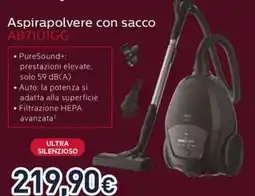 Unieuro Aspirapolvere con sacco AB71U1GG offerta