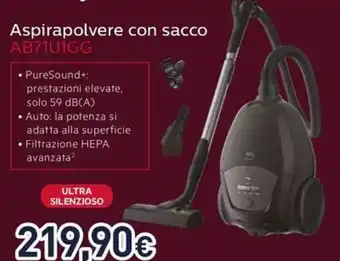 Aspirapolvere con sacco AB71U1GG
