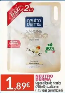 Sanitaria Demma Sapone liquido ricarica Neutro Derma offerta