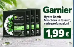 Sanitaria Demma Garnier Hydra Bomb Maschera in tessuto offerta