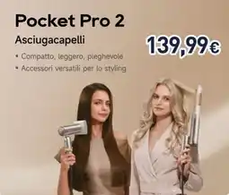 Unieuro Pocket Pro 2 Asciugacapelli offerta