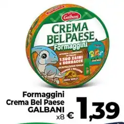In Coop Formaggini Crema Bel Paese Galbani offerta
