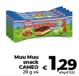 In Coop Muu Muu snack CAMEO offerta