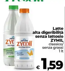 In Coop Latte alta digeribilità senza lattosio ZYMIL classico offerta