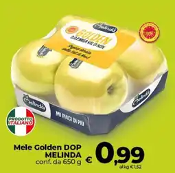 In Coop Mele Golden DOP Melinda offerta