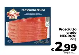 Coop Radenza Prosciutto crudo Negroni offerta
