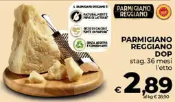 Coop Radenza Parmigiano Reggiano DOP offerta