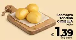 Coop Radenza Scamorza Tondina Gioiella offerta