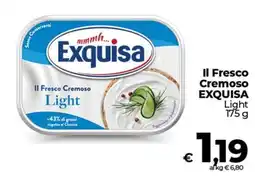 Coop Radenza Il Fresco Cremoso Light EXQUISA offerta