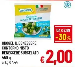Famila Market Orogel il benessere contorno misto benessere offerta