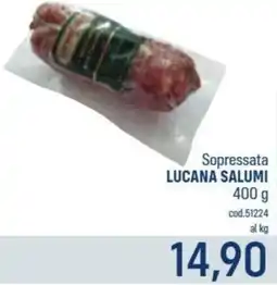 Talento Professional Store Soppressata Lucana Salumi offerta