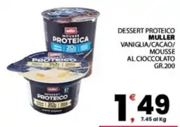 Despar Sicilia Mousse proteica Muller offerta