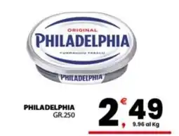 Despar Sicilia Philadelphia formaggio fresco offerta