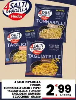 Despar Sicilia 4 Salti in Padella Findus offerta
