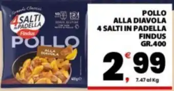 Pollo alla diavola Findus