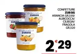 Despar Sicilia Confettura Zuegg offerta