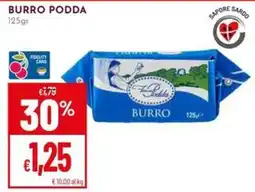 Pan Burro Podda offerta