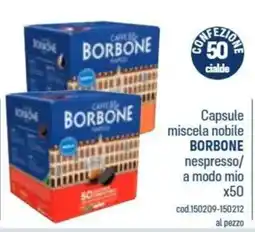 Talento Professional Store Capsule miscela nobile Borbone offerta