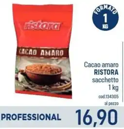 Talento Professional Store Cacao Amaro Ristora offerta