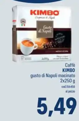 Talento Professional Store Caffè KIMBO gusto di Napoli macinato offerta