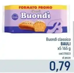 Talento Professional Store Bauli Buondì Classico offerta