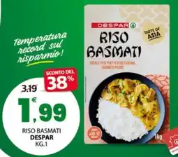 Despar Sicilia Riso basmati Despar offerta