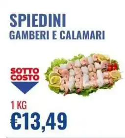 Fish's King Spiedini gamberi e calamari offerta