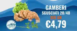 Fish's King Gamberi sgusciati 20/40 offerta