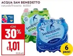 Pan Acqua San Benedetto offerta