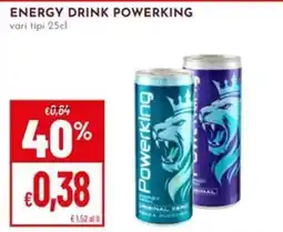 Pan Energy drink Powerking offerta