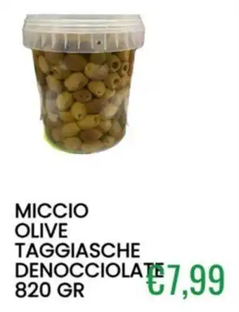 Miccio olive taggiasche denoccioiate