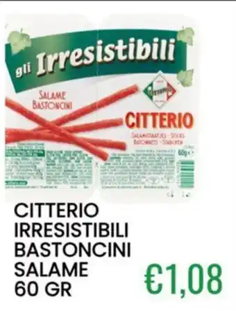 Citterio Irresistibili Bastoncini Salame