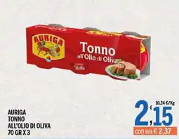 Gruppo Pascar Auriga tonno all'olio di oliva offerta