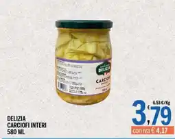 Gruppo Pascar Delizia carciofi interi offerta