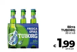 Ipercoop Radenza Birra Tuborg offerta