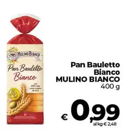 Ipercoop Radenza Pan Bauletto Bianco Mulino Bianco offerta