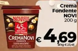 Ipercoop Radenza Crema Fondente NOVI offerta