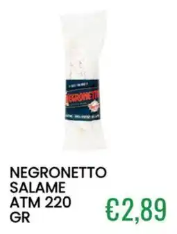 Sugros Negronetto salame offerta