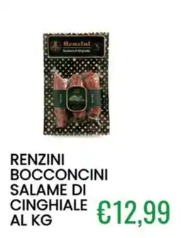 Sugros Renzini bocconcini salame di cinghiale offerta