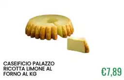 Sugros Caseificio Palazzo Ricotta Limone al Forno offerta