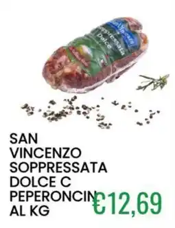 Sugros San Vincenzo Soppressata Dolce C Peperoncin offerta