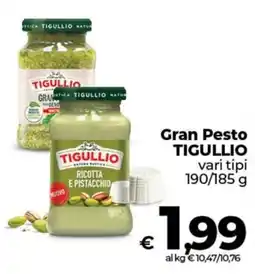 Ipercoop Radenza Gran Pesto Tigullio offerta