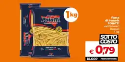Ipercoop Radenza Pasta di Semola POIATTI offerta