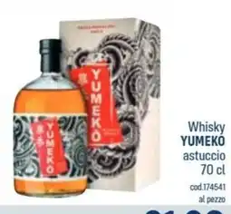 Talento Professional Store Whisky YUMEKO offerta