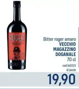 Talento Professional Store Vecchio Magazzino Doganale Bitter roger amaro offerta